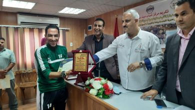 Photo of “الصبروط” يكرم فريق كرة القدم بمركز شباب ميت عاصم للفوز في دوري الأحياء الشعبية