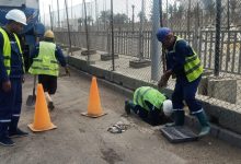 Photo of تمركز معدات القابضة للمياه للتعامل الفوري مع الأمطار