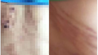 Photo of زوج أم يعذب نجلى زوجته بالضرب المبرح وربطهما بالجنزير