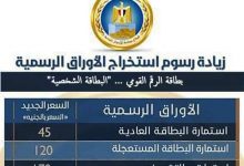 Photo of استخراج البطاقة الشخصية في ساعتين ب 170 جنيها