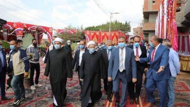 Photo of محافظ المنوفية ووزير الأوقاف ومفتي الجمهورية يفتتحوا ” مسجد الرحمة والمغفرة ” بقرية شنوان بشبين الكوم.. صور