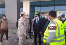 Photo of صبحي يطمئن على تجهيزات الصالة المغطاة بالعاصمة الإدارية