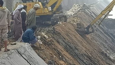 Photo of سقوط أجزاء من أعمال تبطين ترعة البرمبل بالجيزة…والري توضح