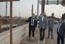 Photo of الهجان يتابع أعمال المرحلة الثانية من ممشى النيل وأعمال تطوير طريق طابا بمدينة بنها