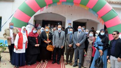 Photo of الهجان يتفقد الوحدة الصحية بميت راضي بحضور مساعدة وزيرة الصحة