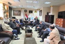 Photo of القاضي يجتمع بأساتذة قسم التخدير لمناقشة التجديدات ووضع الخطة المستقبلية