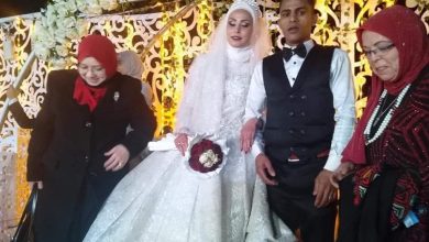 Photo of حفل زفاف كفيفين يتكفله أهالى شمال سيناء بالعريش