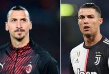 Photo of كريستيانو رونالدو وزلاتا إبراهيموفينش في مقدمة هدافي الدوري الإيطالي