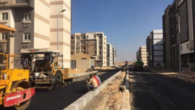 Photo of رئيس الجهاز: بدء أعمال رصف طريق شمال المطار بمدينة 6 أكتوبر الجديدة