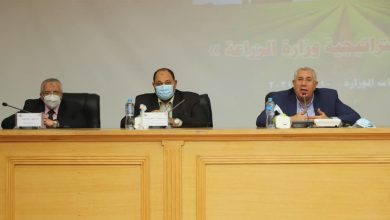 Photo of وزير الزراعة: يستعرض خطة الوزارة نحو المساهمة بصورة اكبر في تحقيق الامن الغذائي