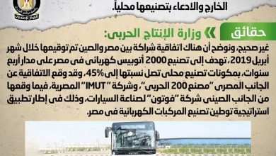 Photo of استيراد أتوبيسات كهربائية مصنعة بالكامل من الخارج والادعاء بتصنيعها محلياً