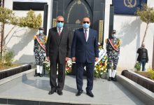 Photo of الهجان” يقدم التهنئة لمدير أمن القليوبية بمناسبة عيد الشرطة الـ69 ويضع إكليلا من الزهور على قبر الجندي المجهول