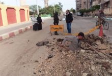 Photo of بدء أعمال توصيل الغاز الطبيعي لمدينة قها