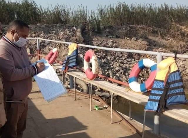 Photo of استمرار متابعة المعديات النهرية بنطاق واقد بمركز ومدينة كوم حمادة ” البحيرة”