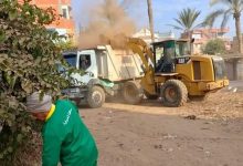 Photo of رفع ١٣٠ طن قمامة من قرى ومركز شبين الكوم وتسوية طريق ميت خلف اصطبارى