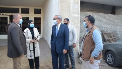 Photo of الهجان يتفقد مستشفي الحميات وبنها التعليمي لمتابعة أعمال تركيب شبكة الغازات وتنك الإكسجين