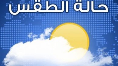 Photo of الأرصاد الجوية:يسود طقس دافئ على القاهرة والوجه البحرى والرياح معتدلة تنشط أحيانا