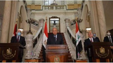 Photo of وزراء خارجية مصر والأردن والعراق يؤكدون استمرار التعاون بين دولهم