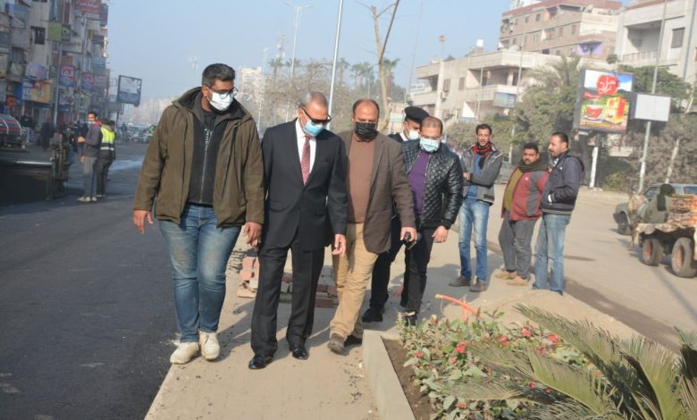 Photo of “الهجان” يتفقد أعمال تطوير شارع فريد ندا ويؤكد على العمل على مدار 24 ساعة وفي أيام العطلات للانتهاء من أعمال الرصف