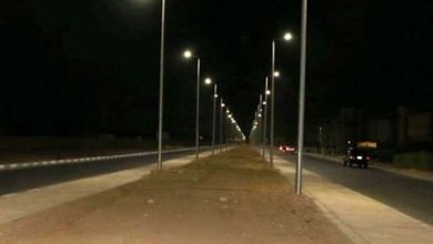 Photo of إنارة طريق الشيخ حسين بملوي جنوب المنيا