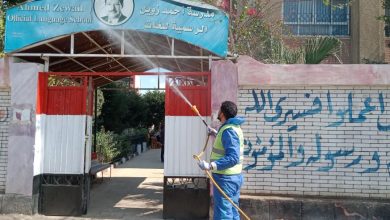 Photo of استعدادا للإمتحانات .. تطهير وتعقيم مدارس القليوبية والغاء الاجازات الاستثنائية والتناوب