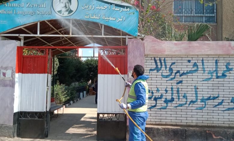 Photo of استعدادا للإمتحانات .. تطهير وتعقيم مدارس القليوبية والغاء الاجازات الاستثنائية والتناوب