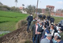 Photo of الهجان يشهد استلام قطعة أرض لإقامة محطة معالجة صرف صحي ببرشوم