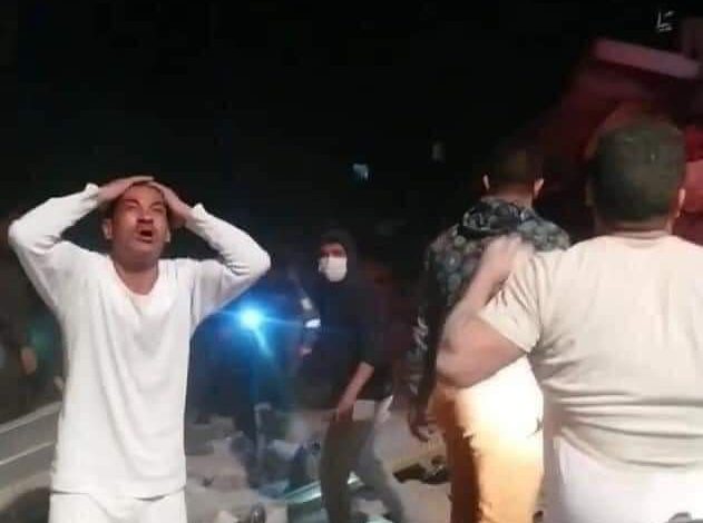 Photo of بالصور…مأساة انهيار عقار جسر السويس