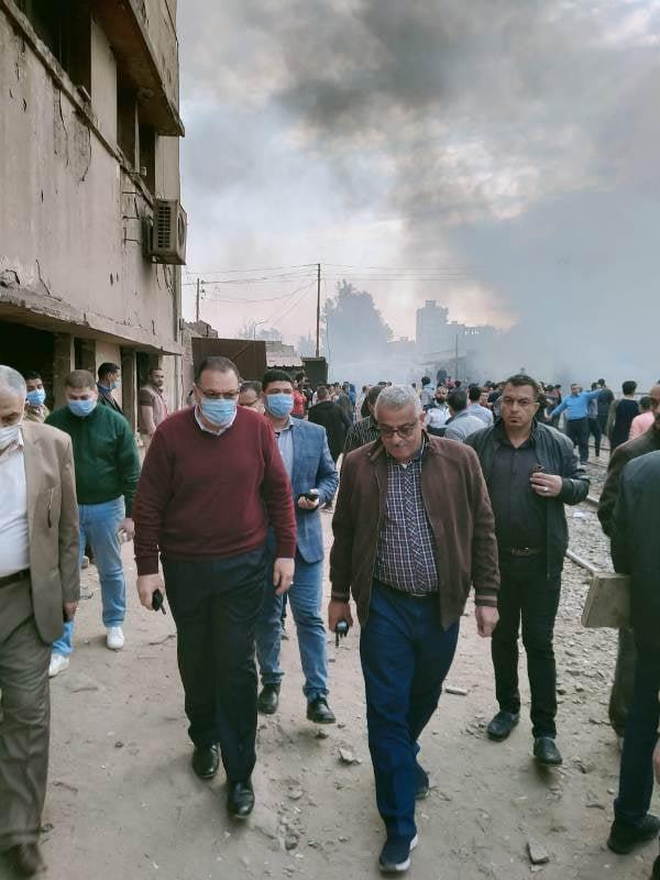 عاجل| حريق ضخم يلتهم محلات نفق ممر المحطة بقلب مدينة الزقازيق