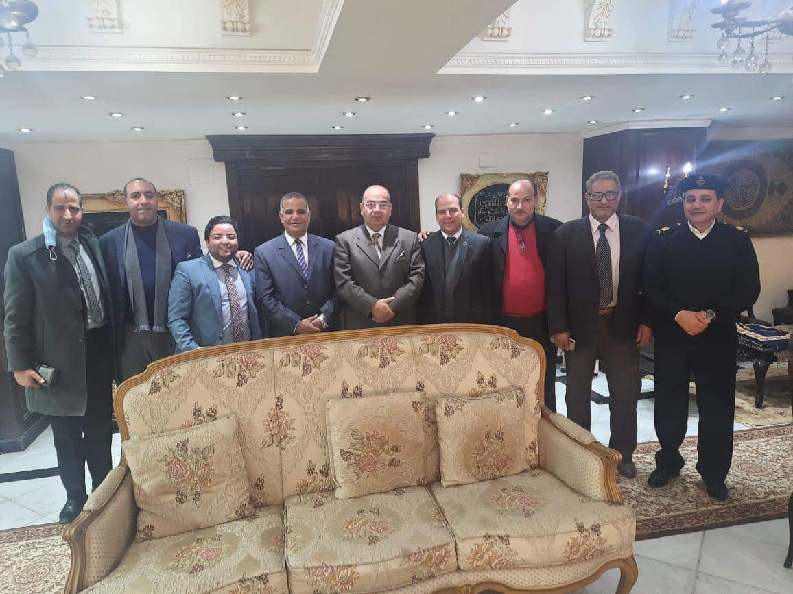 مدير أمن القليوبية يستقبل وفدا من نقابة المحامين بشمال القليوبية