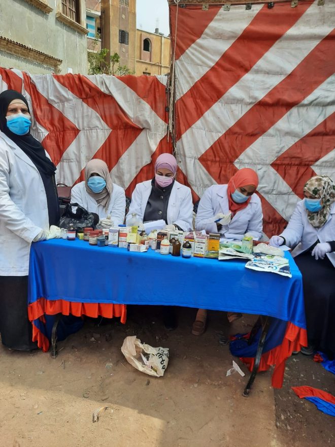 جامعة بنها تطلق قوافل طبية وبيطرية لقري كفر شكر