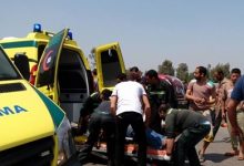 Photo of مصرع 2 وإصابة 4 آخرين في حادث انقلاب سيارة بطريق السويس