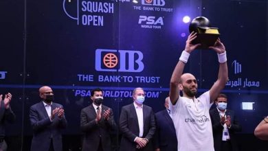 Photo of وزير الرياضة يُتوج اللاعب “مروان الشوربجي” بلقب بلاك بول للاسكواش
