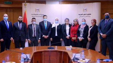 Photo of وزيرة التضامن الاجتماعى تلتقى بوفد من تنسيقية شباب الأحزاب والسياسيين