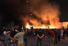 Photo of مصرع 23 شخصاً في حريق بمستشفى لمرضى كورونا في بغداد