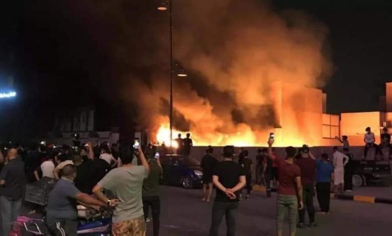 Photo of مصرع 23 شخصاً في حريق بمستشفى لمرضى كورونا في بغداد