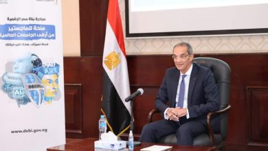 Photo of وزير الاتصالات وتكنولوجيا المعلومات يلتقى طلبة “بُناة مصر الرقمية” بمقر المبادرة