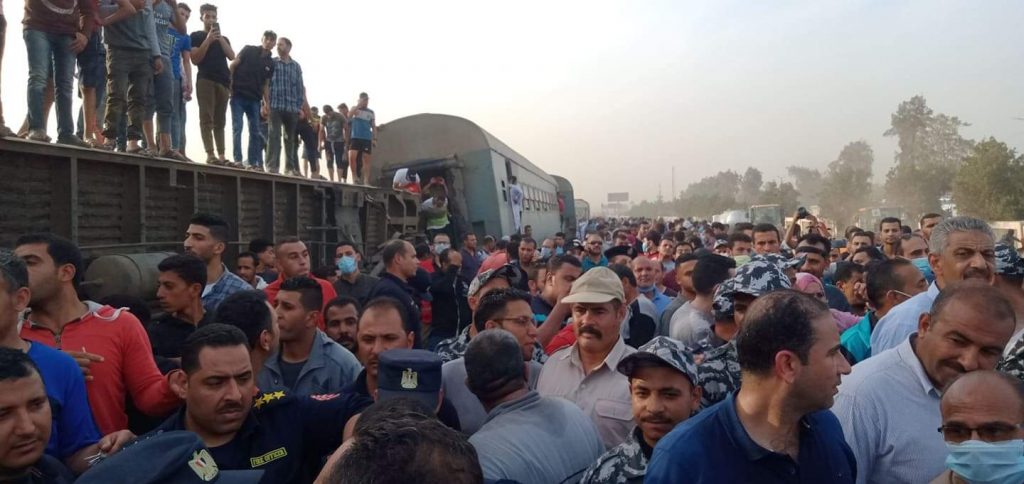 عاجل| حادث قطار الآن قبل مدينة طوخ.. وأنباء عن عدد وفيات وإصابات.. صور وفيديو