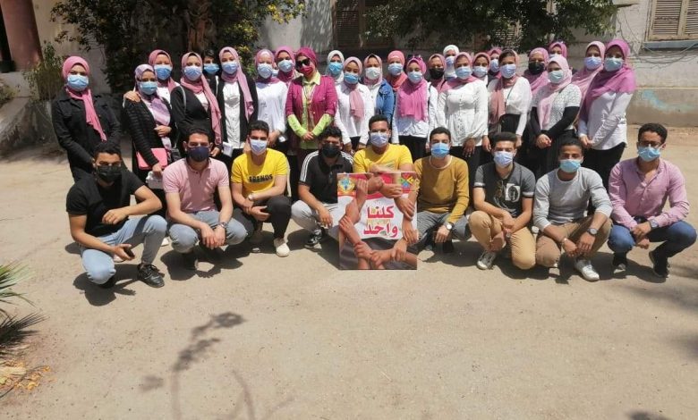 Photo of إطلاق مبادرة “كلنا واحد” بالمعهد العالي للخدمة الإجتماعية ببنها