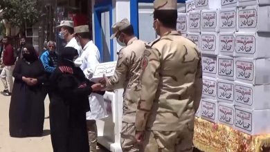 Photo of القوات المسلحة توزع آلالآف من الحصص الغذائية المجانية بمناسبة حلول شهر رمضان