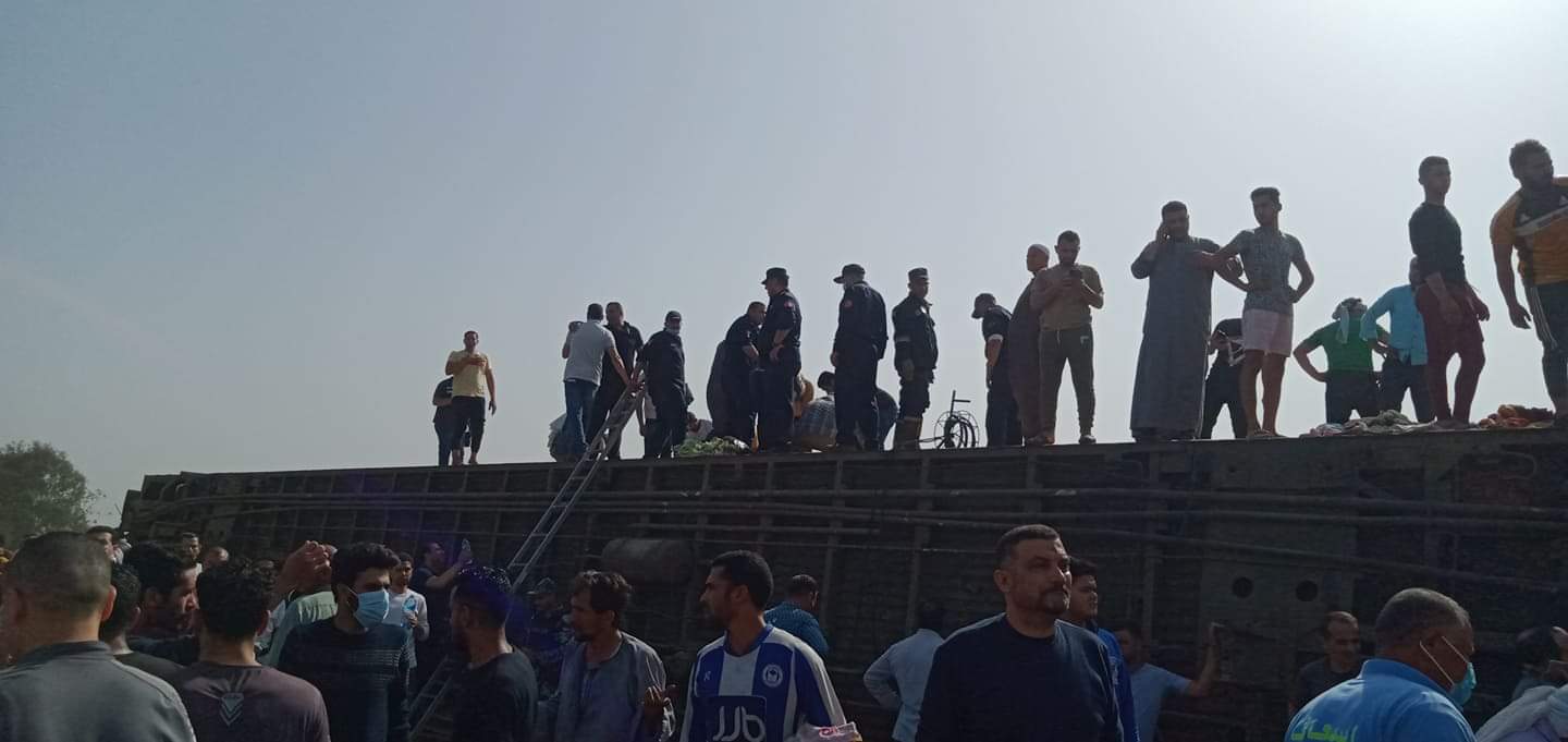 عاجل| حادث قطار الآن قبل مدينة طوخ.. وأنباء عن عدد وفيات وإصابات