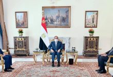 Photo of السيسي يؤكد العلاقات الاستراتيجية الراسخة بين مصر وقبرص في جميع المجالات