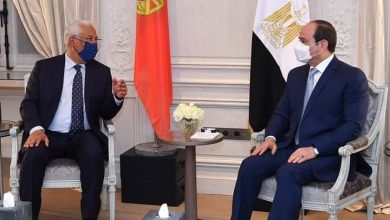 Photo of الرئيس السيسي يلتقي رئيس وزراء البرتغال بمقر إقامته في باريس