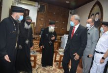 Photo of محافظ القليوبية يهنئ الأنبا مكسيموس بعيد القيامة المجيد