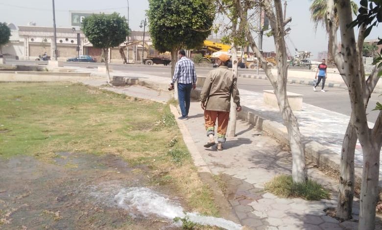 Photo of صور.. كورنيش بنها وحدائق القليوبية خالية من الزائرين في شم النسيم