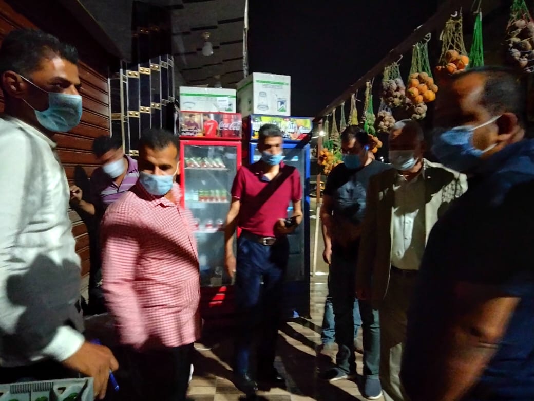 ضبط شيش وتحرير محاضر لمقاهي لمخالفة إجراءات الوقاية من كورونا بالقليوبية عيد الفطر.. صور وفيديو