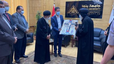 Photo of لتقديم التهنئة بعيد الفطر: “الجيزاوي” يستقبل وفدا من الكنيسة القبطية الأرثوذكسية