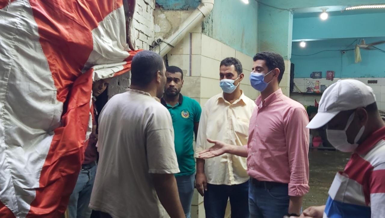 غلق 7 منشآت وتحرير 127 محضر عدم ارتداء كمامة بالقليوبية