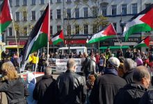 Photo of المئات يتظاهرون فى ألمانيا تضامنا مع فلسطين مطالبين بفرض عقوبات على إسرائيل
