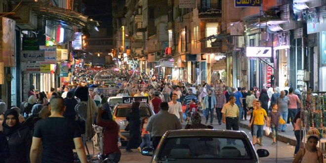 صورة لشارع بمدينة حمص تتصدر مواقع التواصل الاجتماعي